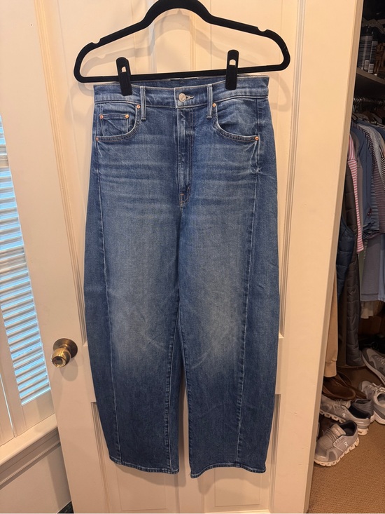 MOTHER Denim - MOTHER Full Pipe Barrel Leg Jeans
